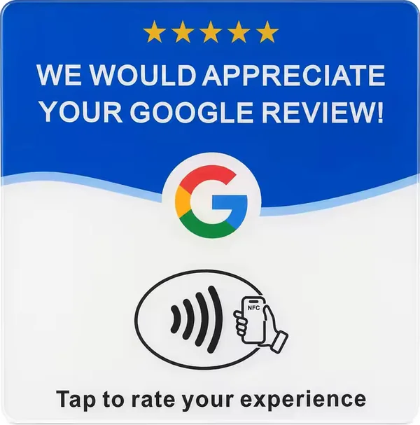 De Tapli NFC-reviewkaart